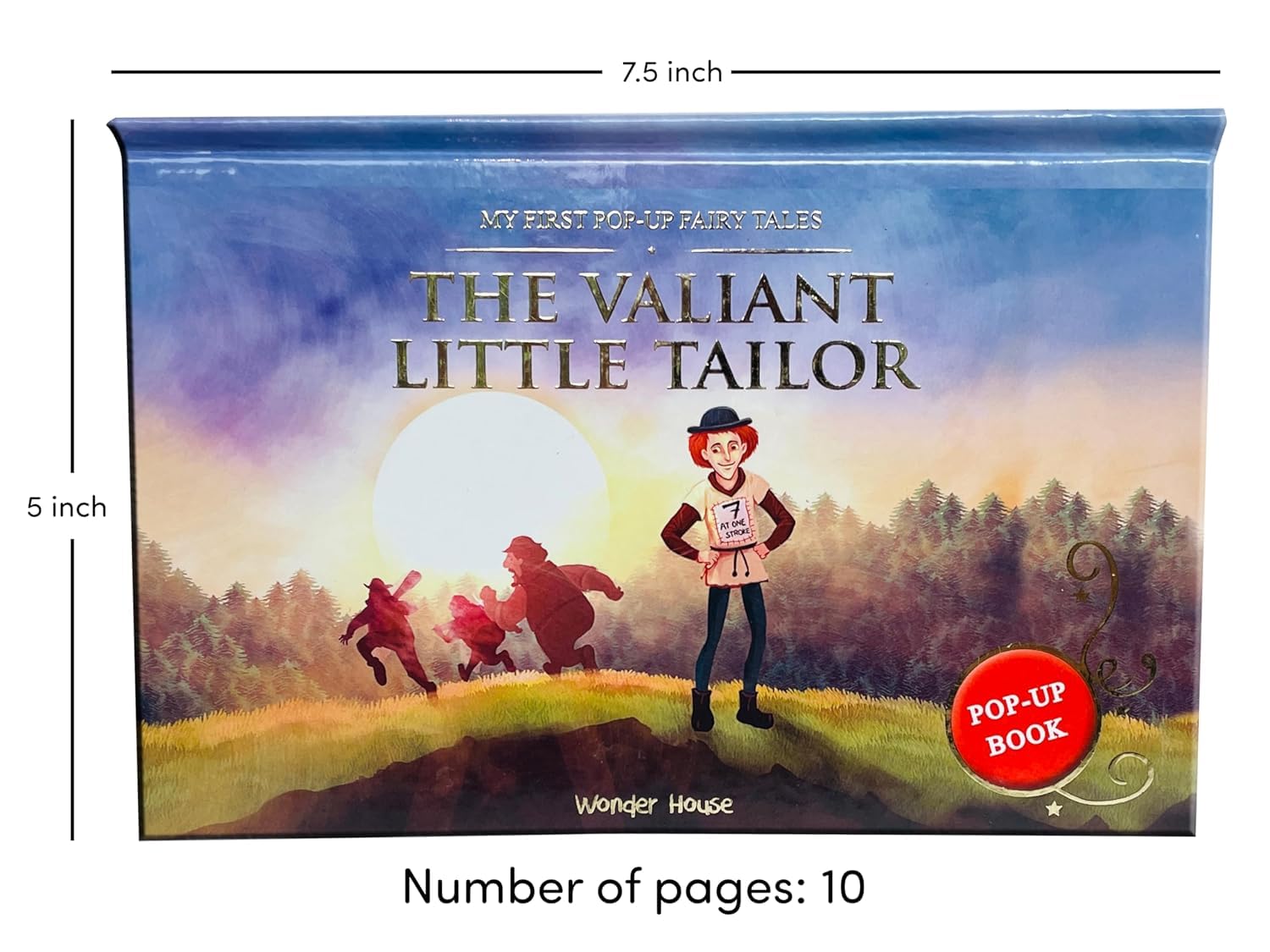 My First Pop Up Fairy Tales Valiant Little Tailor | Pop Up Books For Children 2