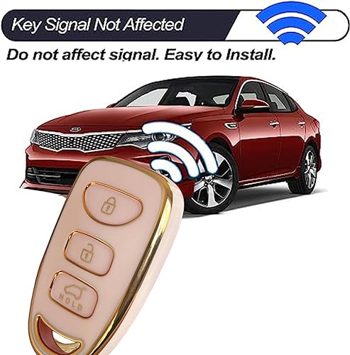 Miniatura 20 de Funda para llavero Hyundai con llavero para Hyundai Elantra Sonata Kia Forte Optima Spectra