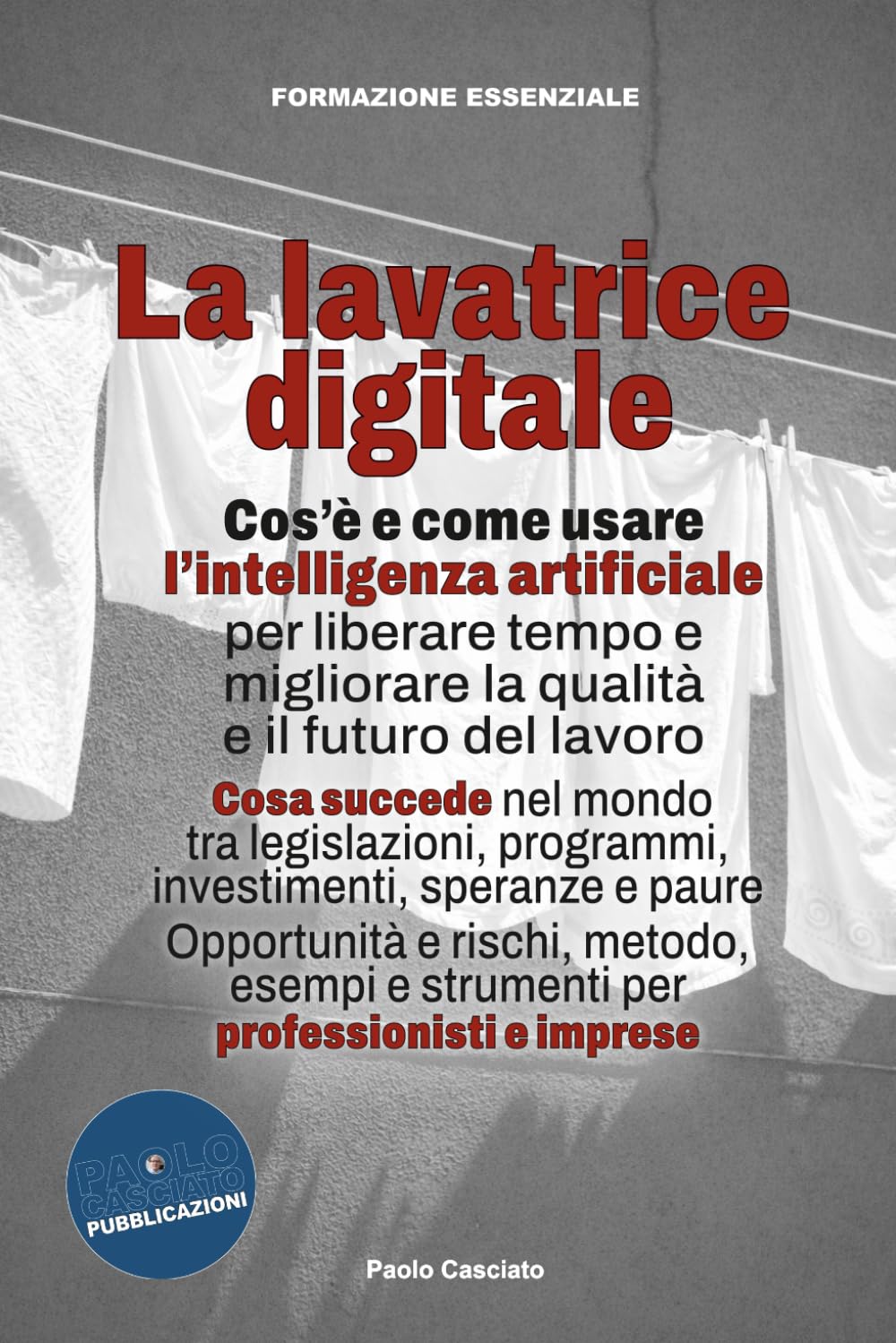 La lavatrice digitale: Cos'è e come usare l’intelligenza artificiale per liberare tempo e migliorare la qualità e il futuro del lavoro. Opportunità e ... per professionisti e imprese: 4 (FORMAZIONE)