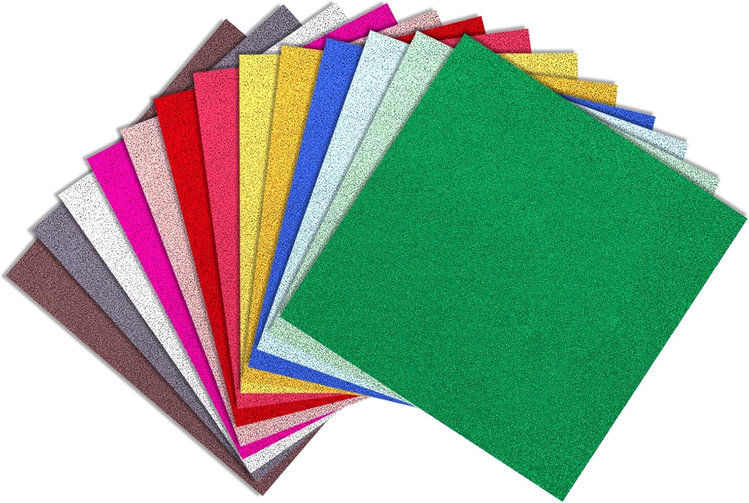 200Sheets White Glitter Cardstock 12 x 12, Thick Paper for Cricut, Card Stock for Card Making, Scrapbooking, Craft