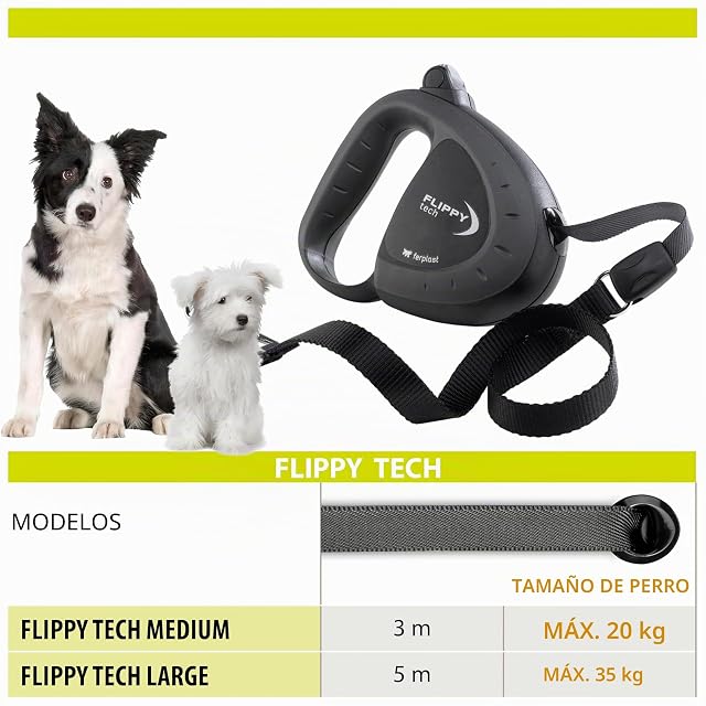 Foto 6 de 6 de Ferplast Correa Perro Extensible Flippy Tech