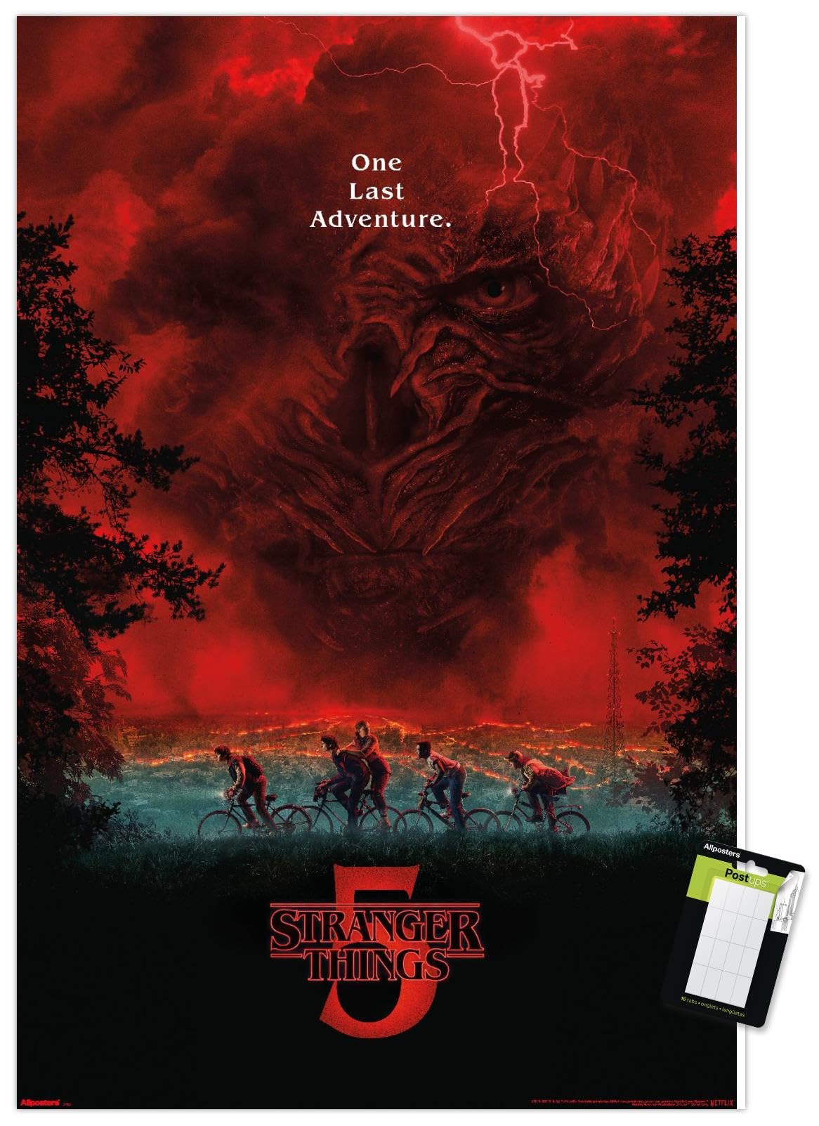 Netflix Stranger Things: Season 5 (2025) - Key Art Wall Poster