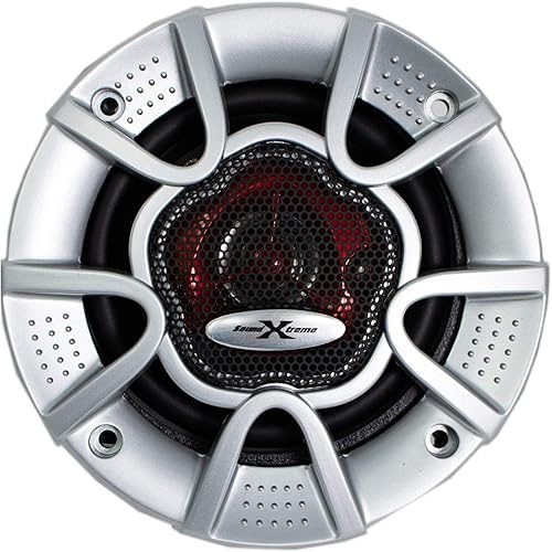 Miniatura 17 de Par de altavoces de audio coaxial para automóvil SoundXtreme de 6 pulgadas en 3 vías y 350 vatios con clasificación CEA (2 altavoces)