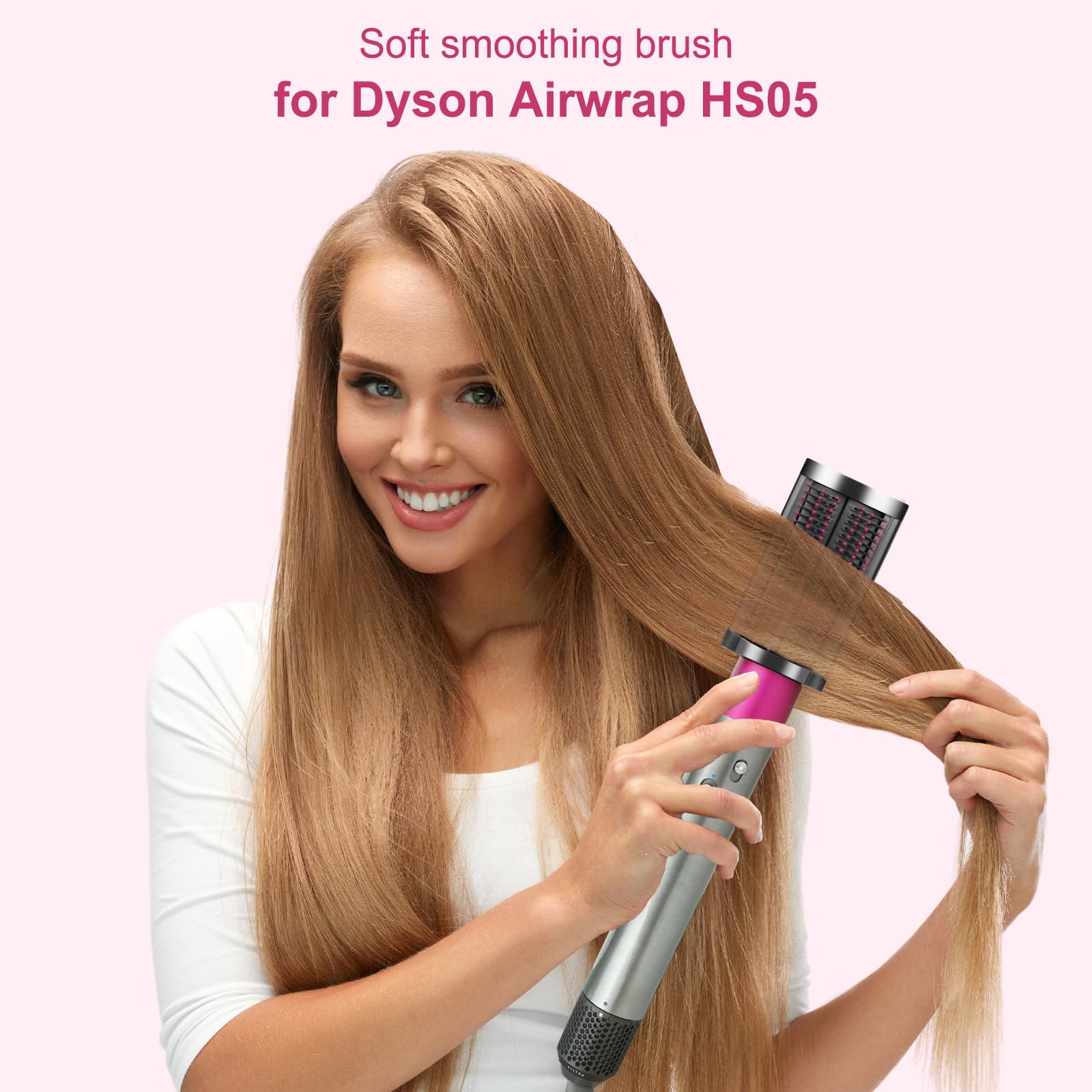Dyson Ainwrap i.dスタイラー用スムージングブラシ ヘアーブラシ Dyson Airwrap™ ソフトスムージングブラシ｜アイロン/銅