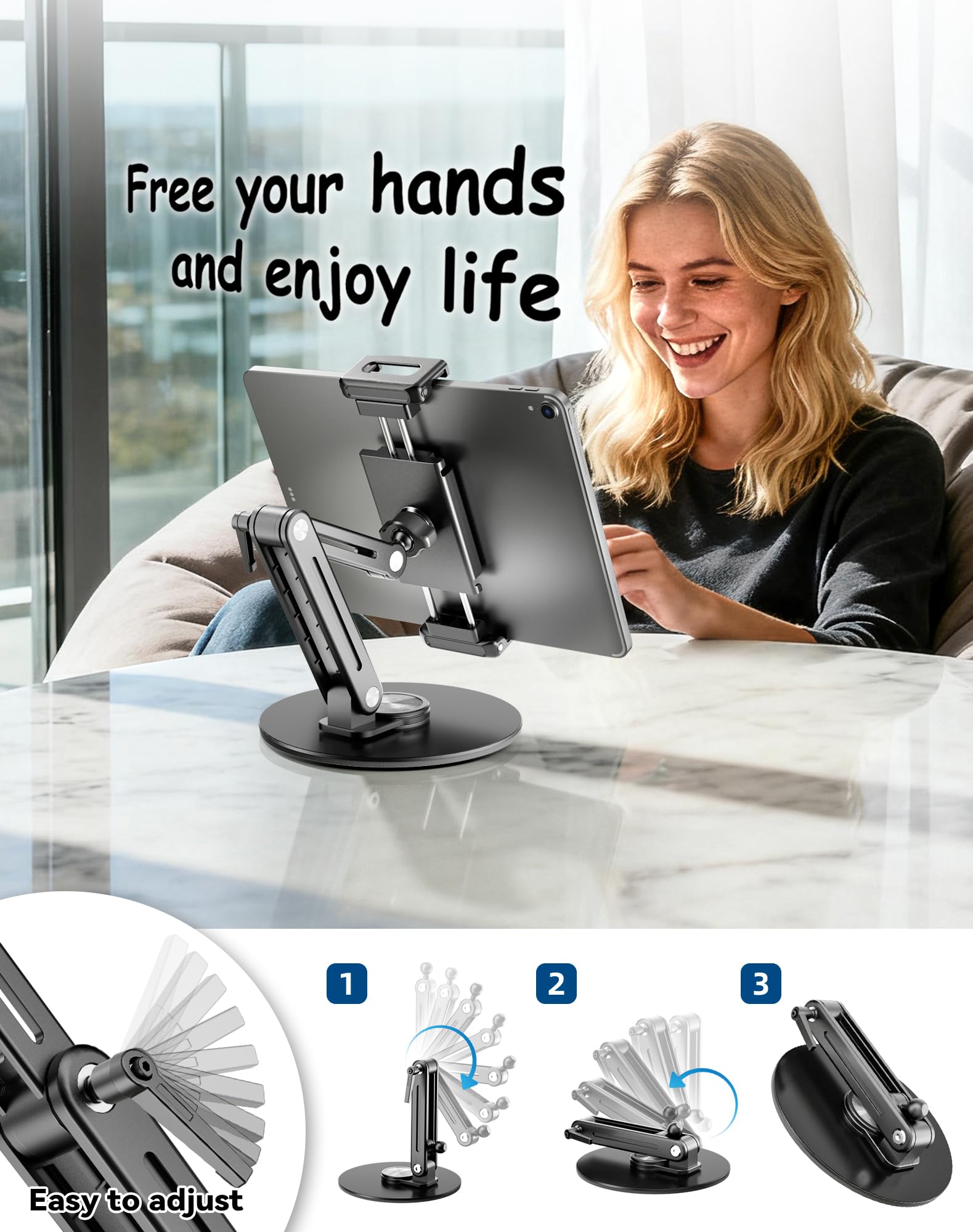 UPERFECT Portable Monitor, 15.6" 125% sRGB Ultra-Slim Laptop Display | 1080P, 2000:1 Contrast, VESA Support, Stand Included, USB-C & Mini HDMI External Screen for Laptop, Gaming & Travel thumbnail 12