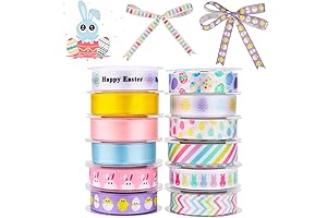 12 Rolls Easter Day Ribbons
