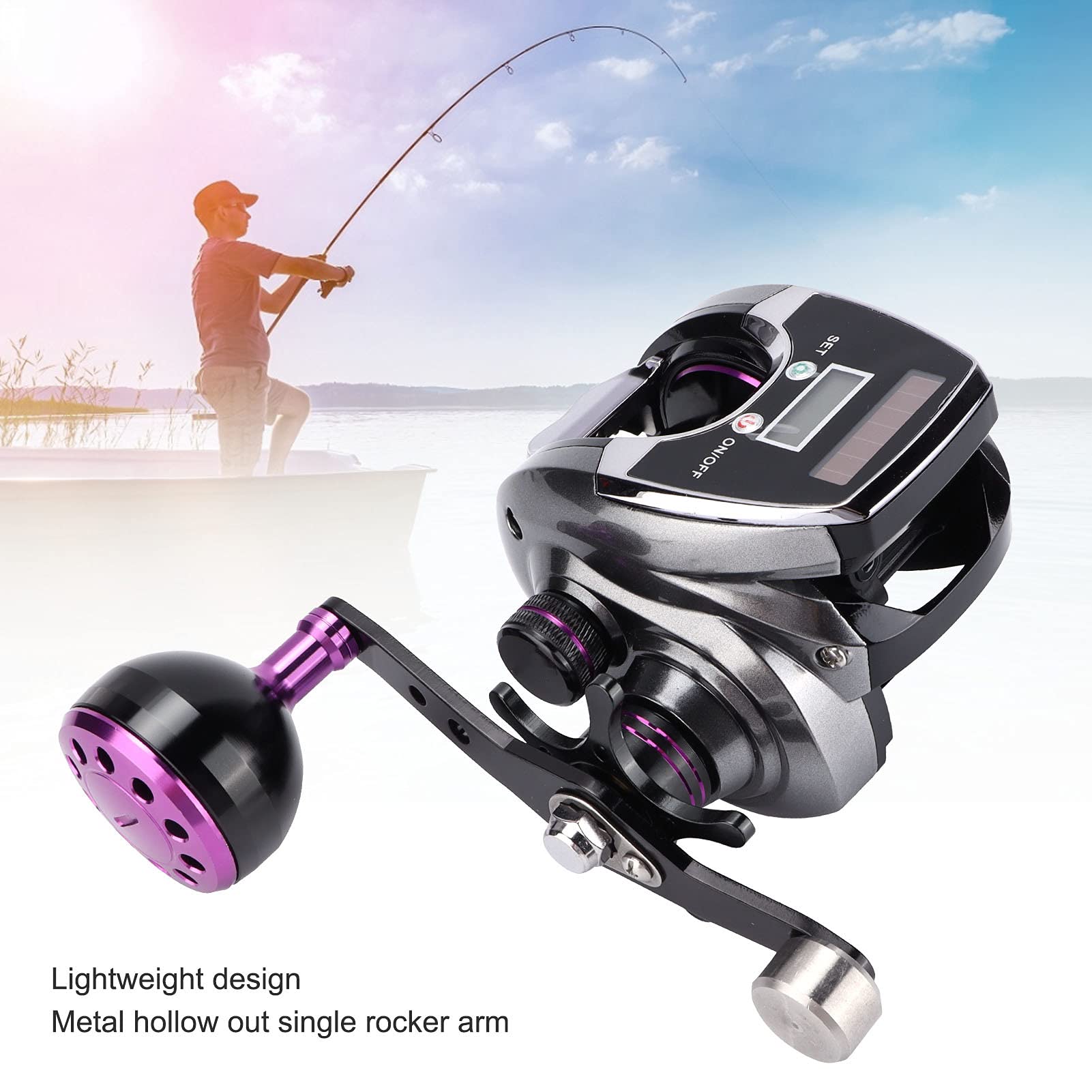 bicycle tackle box Rolling Backpack okuma travel rod products Color:Perch UV BIS sturdy latches