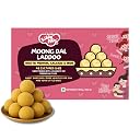 Kiddo Fuel Moong Dal A2 Ghee Laddoo| Sunnunda-250g | Jaggery Laddu | High Protein, Calcium & Iron | No Palm Oil, Refined Sugar & Preservatives | Energy Bar Replacement | Healthy Snack for tiffin or lunch box | Travel Friendly| 10g Protein, 210mg calcium & 8mg Iron gallery image