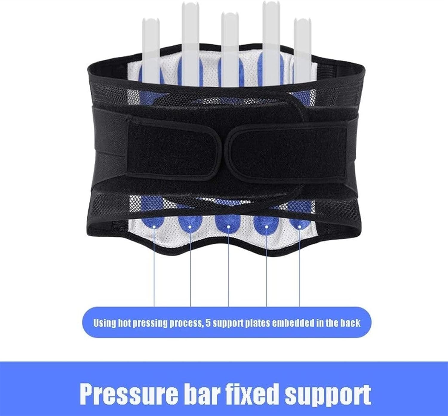 Adjustable Support Straps - Lower Back Brace for Men Andwomen,Sports Protection Tropical Breathable Hole Mesh Lumbar Support Belt,