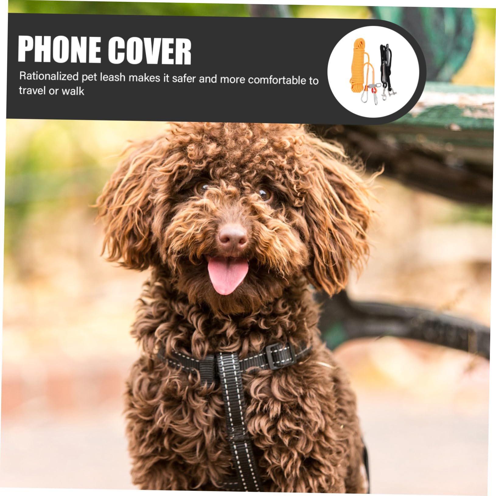 Hemobllo Cables para Acampar Perros Cadena De Nylon para Camping y Pasear Cachorros Al Aire Accesorio De Equipo para Camping