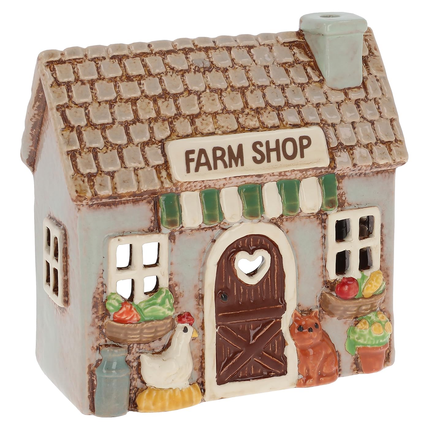 Village Pottery Farm Shop Tealight Holder JD362438