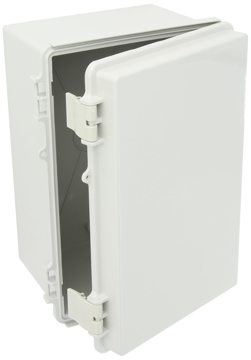 BUD Industries NBF-32318 Plastic Outdoor NEMA Economy Box 11.99 L x 7.99 W x 6.4 D, Gray