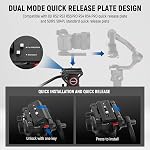 NEEWER 76" Video Camera Tripod with Fluid Head, One Step Quick Release Portable Tripod, Aluminum Heavy Duty Tripod Stand, Dual Mode QR Plate for DSLR Cameras Camcorders, Max Load 17.6lb, LL27