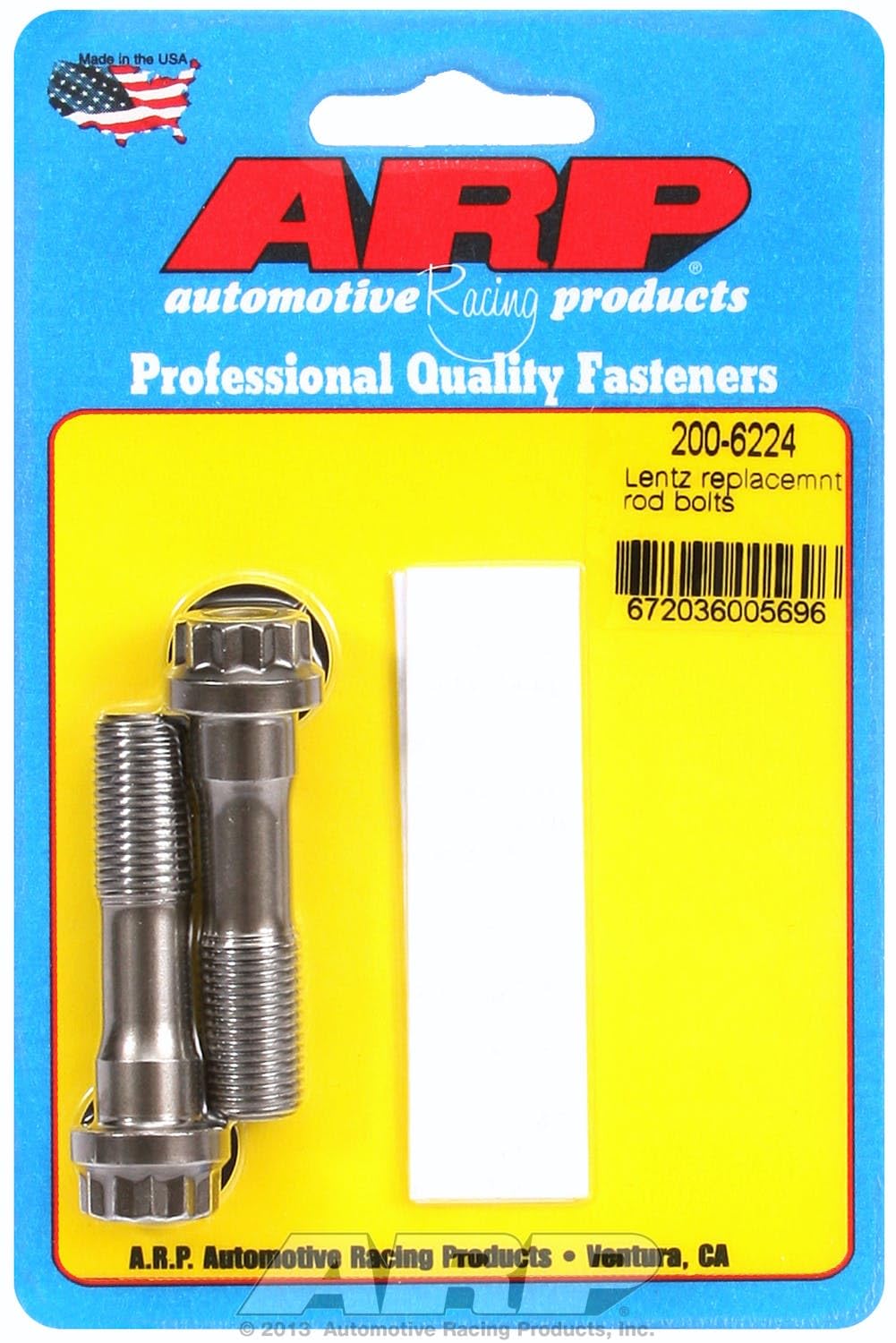 Perno de biela ARP 200-6224 con tratamiento térmico avanzado