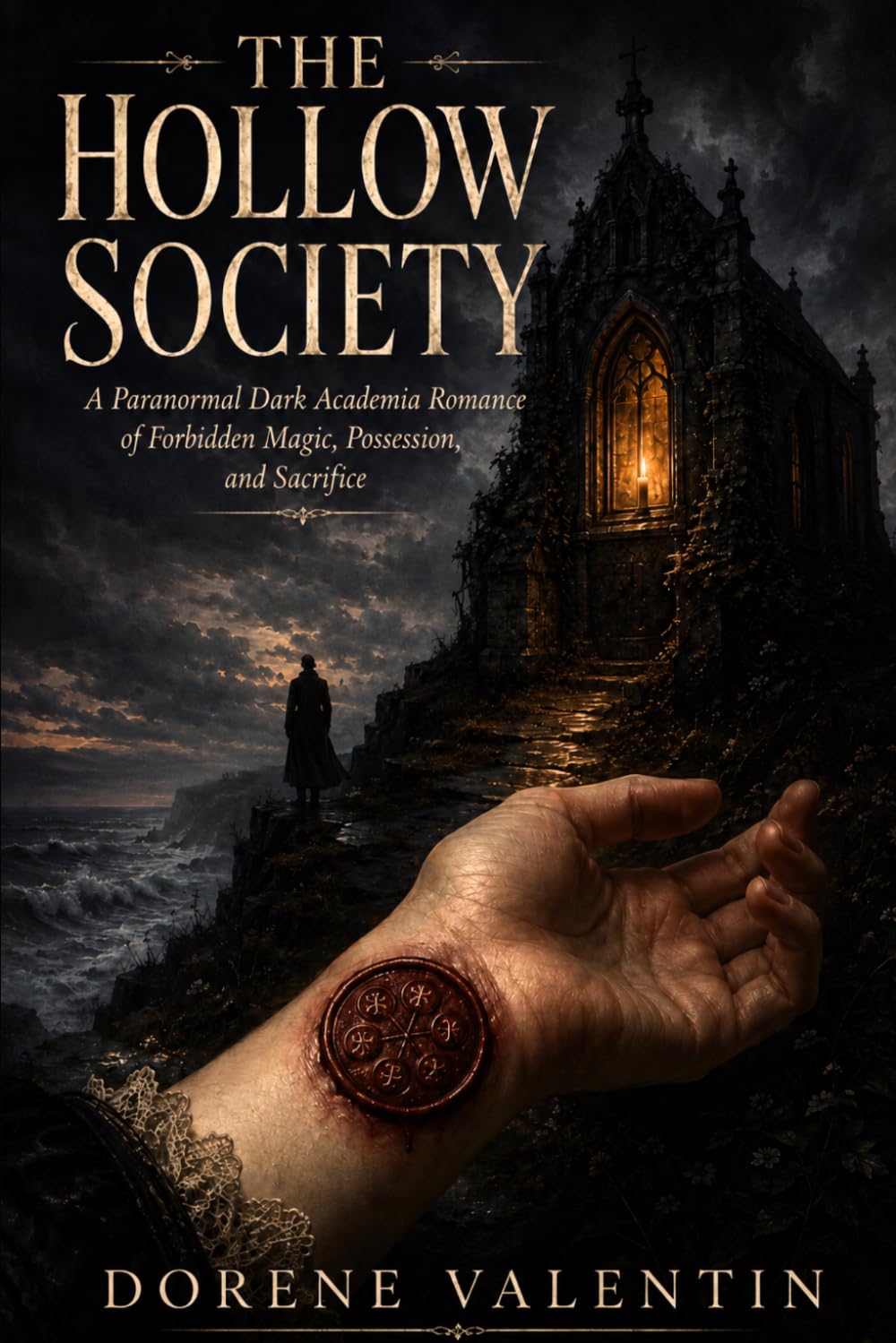 THE HOLLOW SOCIETY: A Paranormal Dark Academia Romance of Forbidden Magic, Possession, and Sacrifice