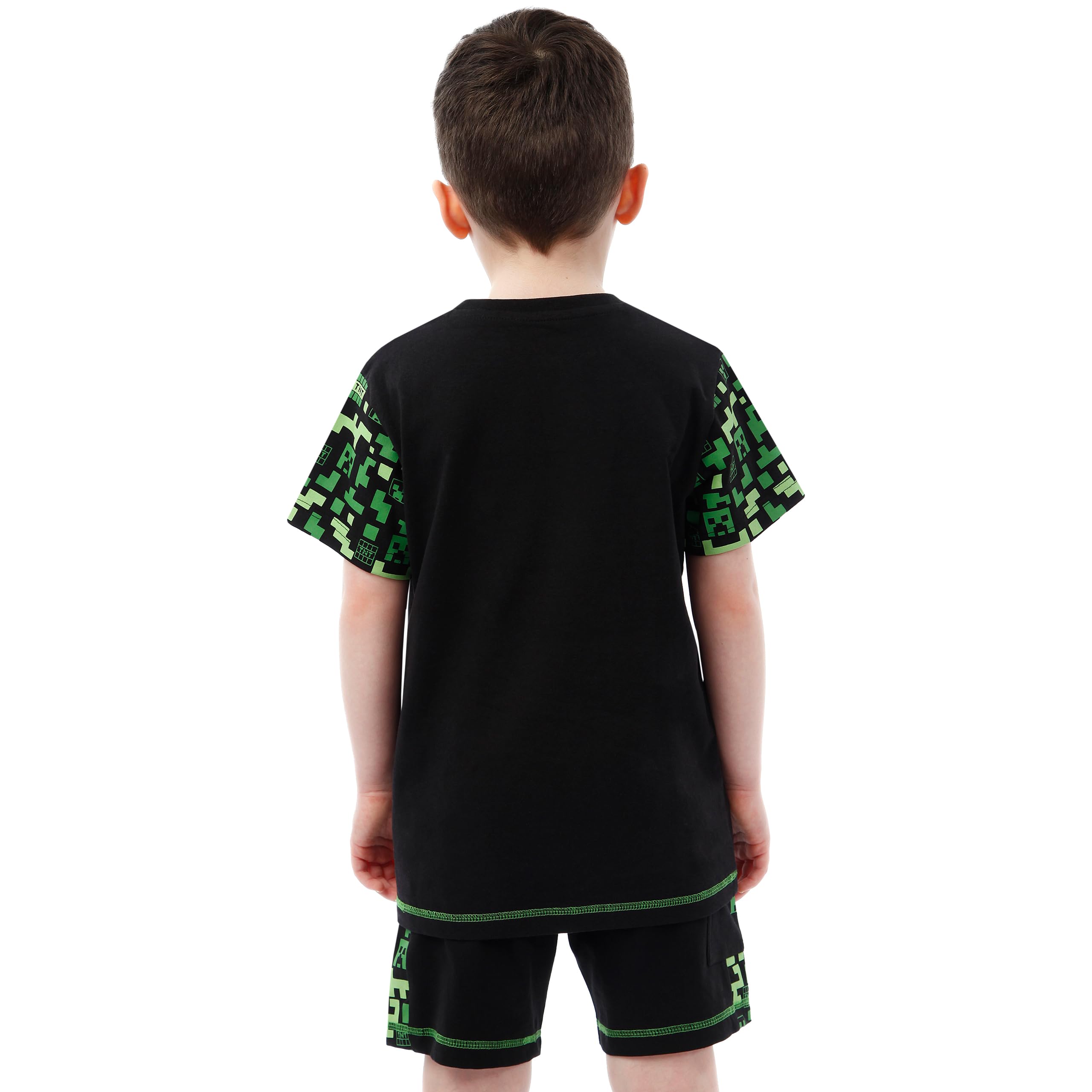 Minecraft Vêtements pour garçons T-Shirt, Shorts et Bermudas Creeper Garçon | T-Shirt Enfant Jeu Garçon