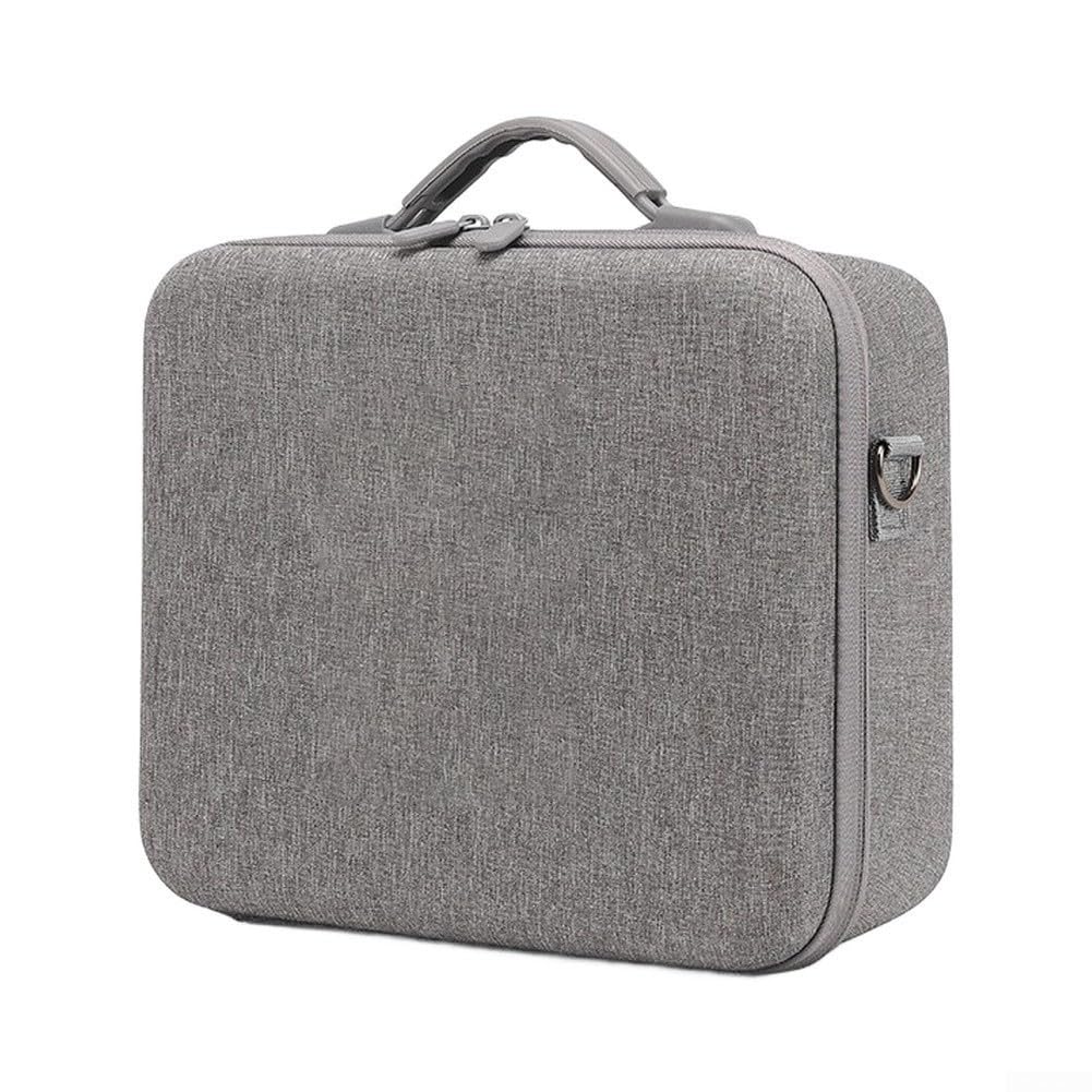 Funda de transporte para XGIMI PLAY 66E, almacenamiento portátil elegante mochila de proyector gris compatible con BKANO PLAY6 Standard Shoulder Bag Box (negro)