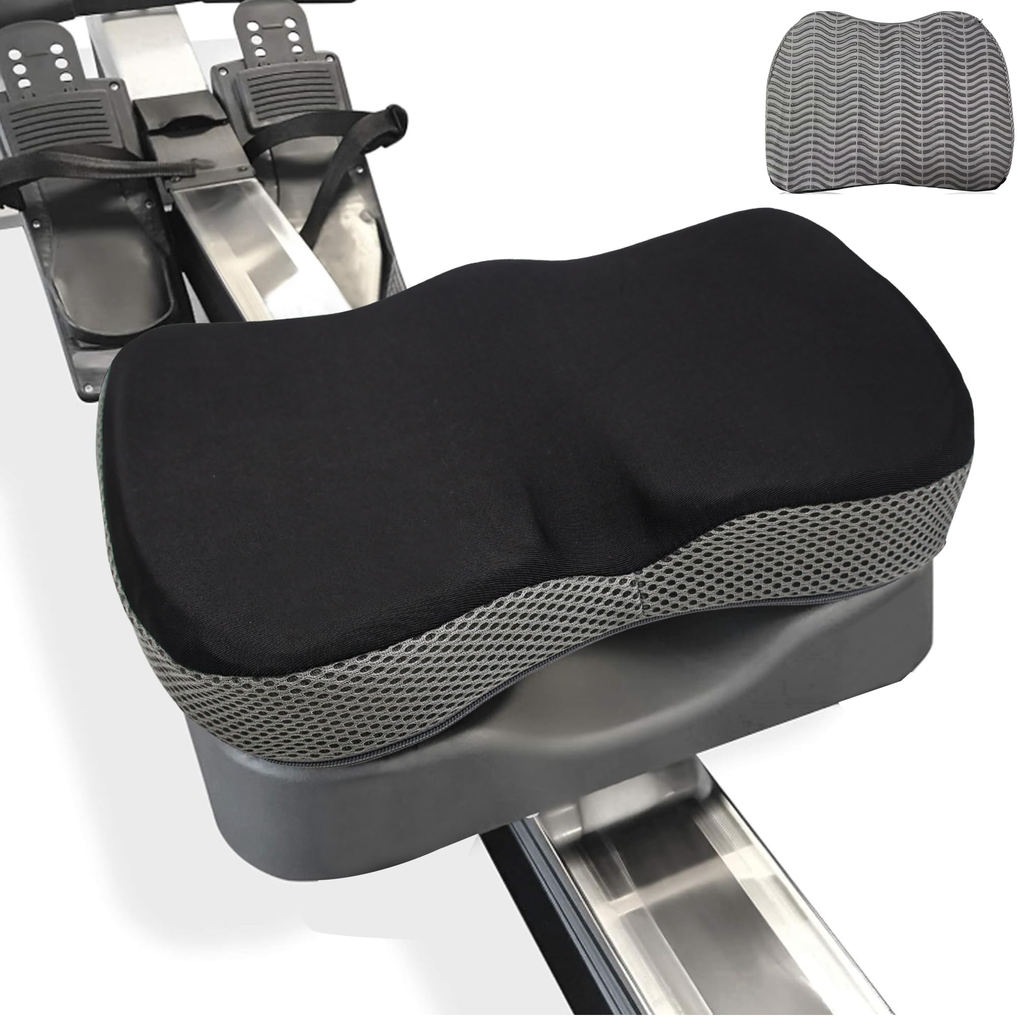BANKQF Rowing Machine Seat Cushion for Concept 2 Rower –