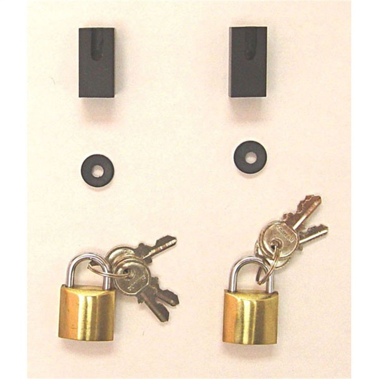 Rugged Ridge MS-SLG1 Türscharnierschloss-Set, 97–06 Jeep Wrangler TJ
