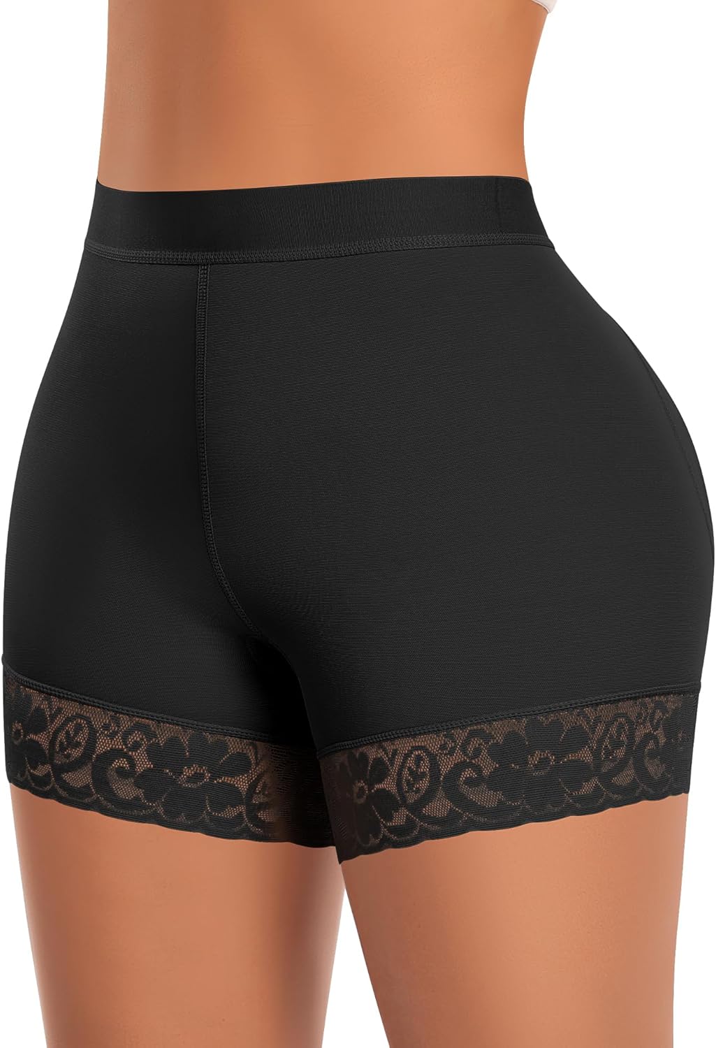 Werena Padded Underwear for Women Butt Lifting Panties Tummy Control Shapewear Butt Pads Lace Booty Enhancer Panty - Image 2