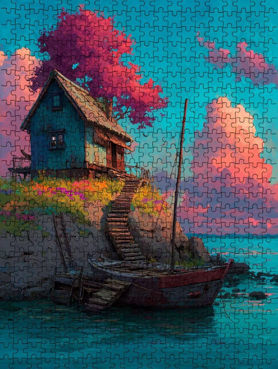 Puzzle dla dorosłych 2000, zabawne puzzle dekoracyjne, Ship Island YHPGL1