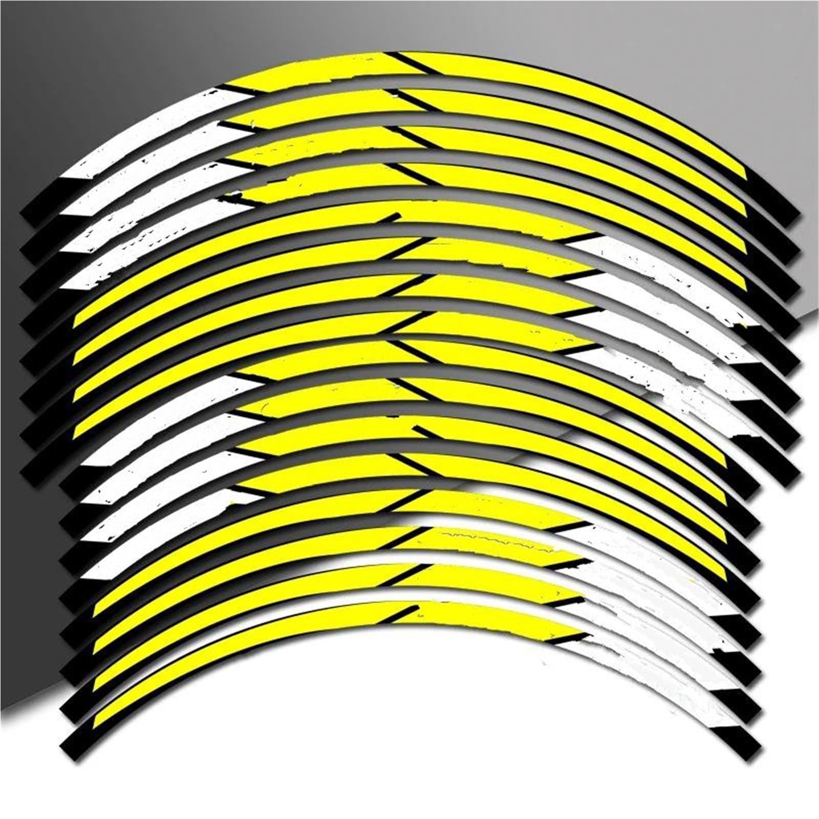Decal Fitting Motorcycle Accessories Wheel Stripes Sticker Rim Hub Reflective Decals for Suzuki for VStrom 1050 XT 650(Style 4)