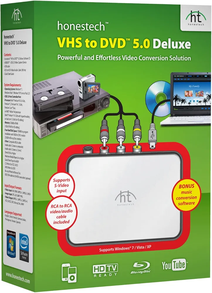 Amazon.com: VHS to DVD 5.0 Deluxe
