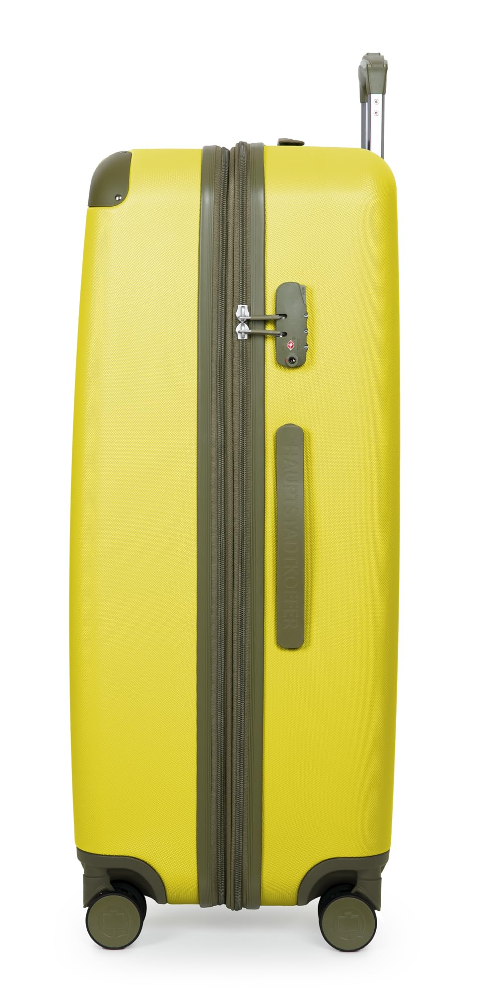 HAUPTSTADTKOFFER - Spree - Maleta rígida, Trolley expandible, Equipaje de Viaje, 4 Ruedas Dobles, TSA, 65 cm, 74 litros, Champán — view 363