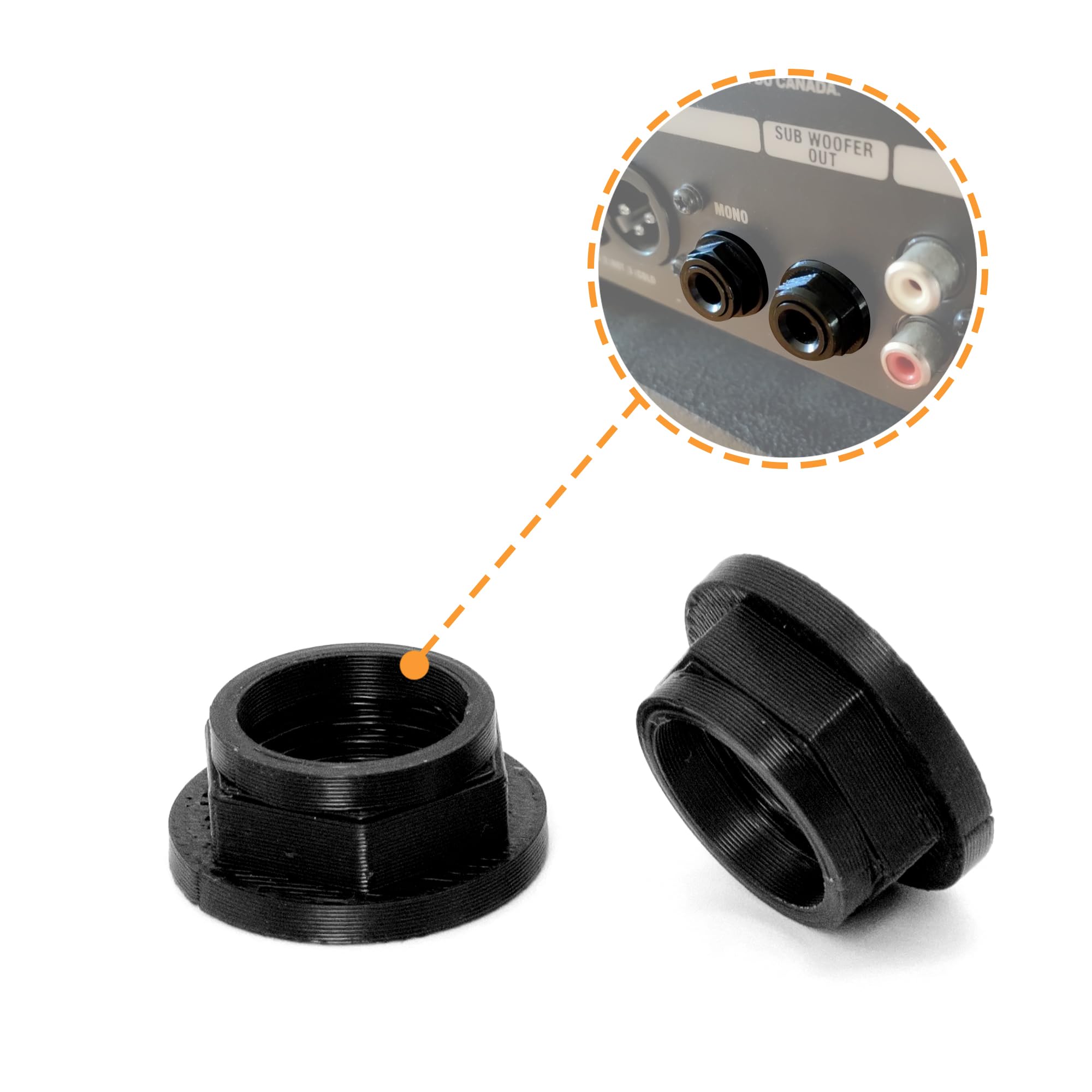 Amazon.com: SplashNColor Black Jack Nuts Replacement Compatible