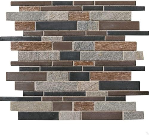 Cobrello Mosaico de malla con patrón entrelazado, 8 piesestuche, (8 piezas)