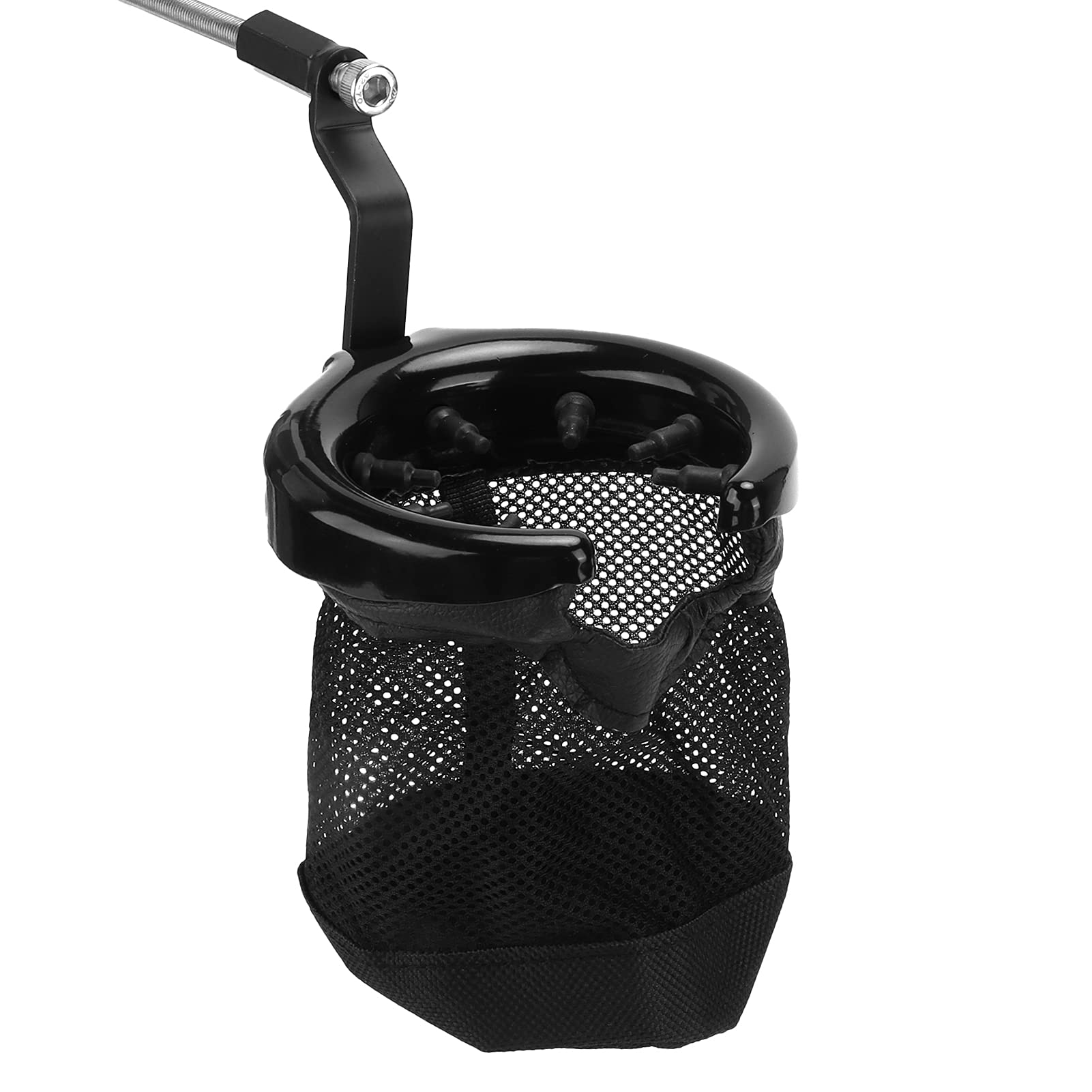 Portavasos de Motocicleta, Fydun Soporte para Beber Plegable Botellero Accesorio de Motocicleta Repuesto para Goldwing GL 1800 F6B(Negro)