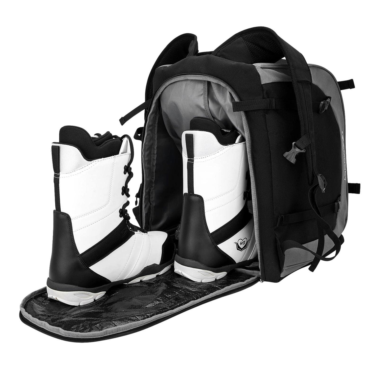 Borsa da sci da viaggio, borsa per scarponi da snowboard, zaino da viaggio