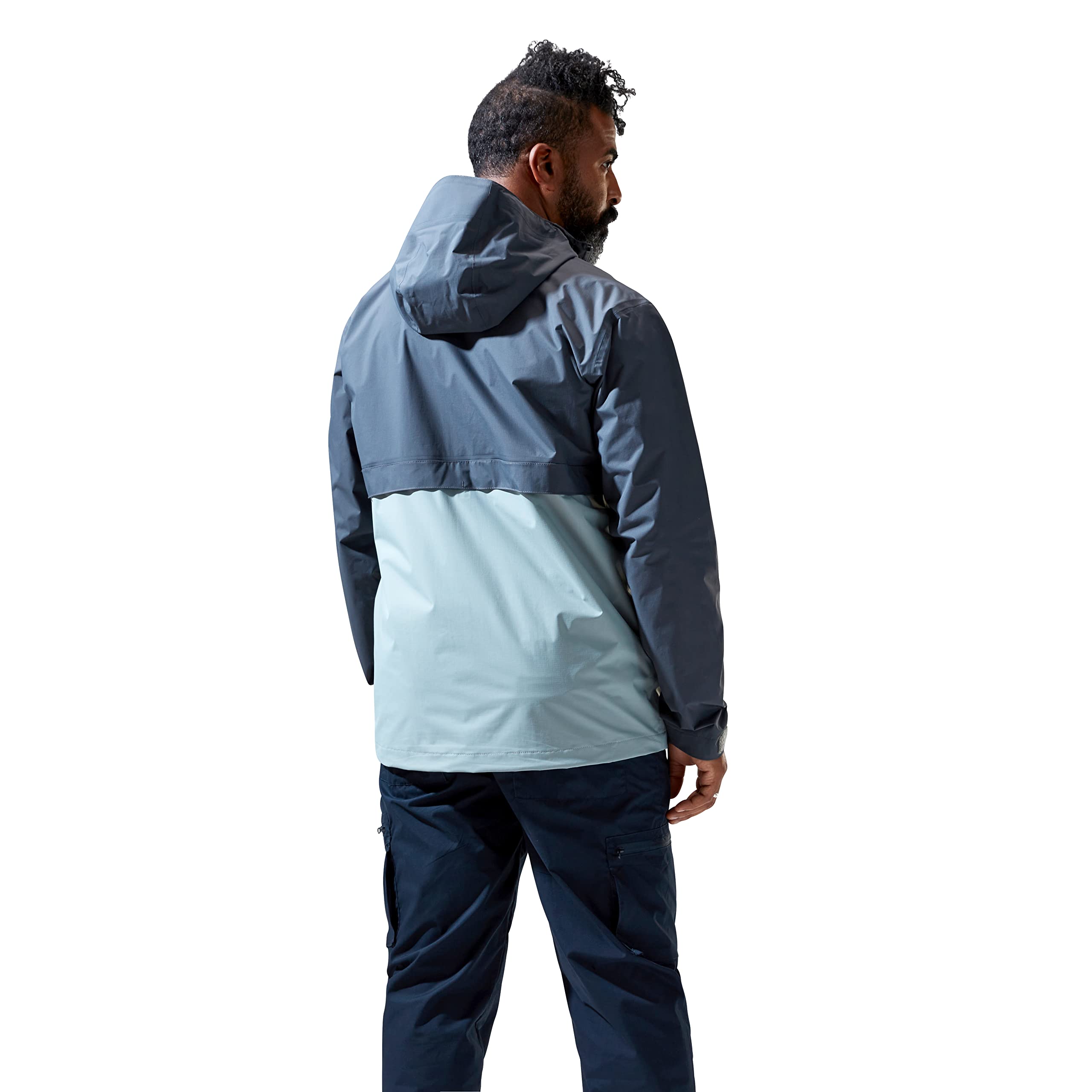 Berghaus Herren Vestment Smock Half Zip Wasserdichte Shell Jacke, strapazierfähiger, atmungsaktiver Regenmantel