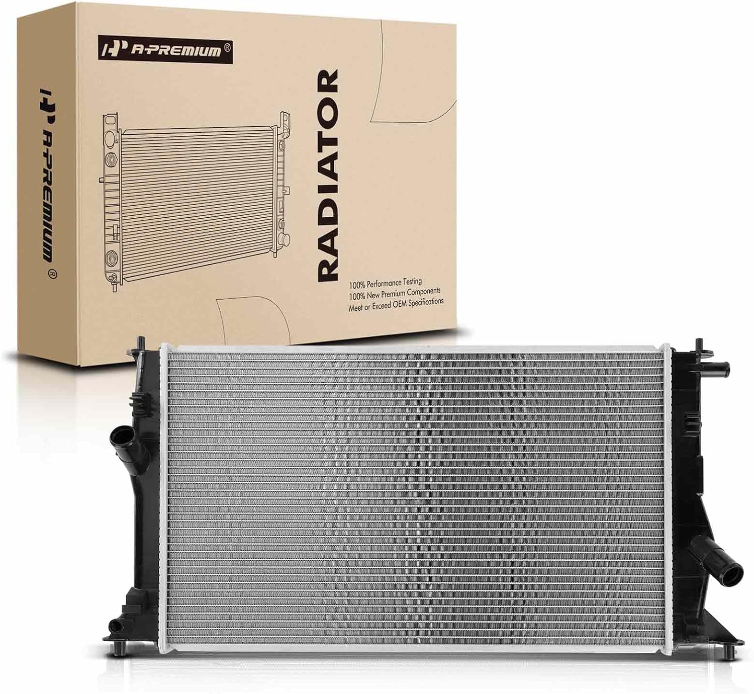 A-Premium Engine Coolant Radiator Compatible with Mazda 5 2006 2007 2008 2009 2010 L4 2.3L, Replace# 8012894, LFB715200A
