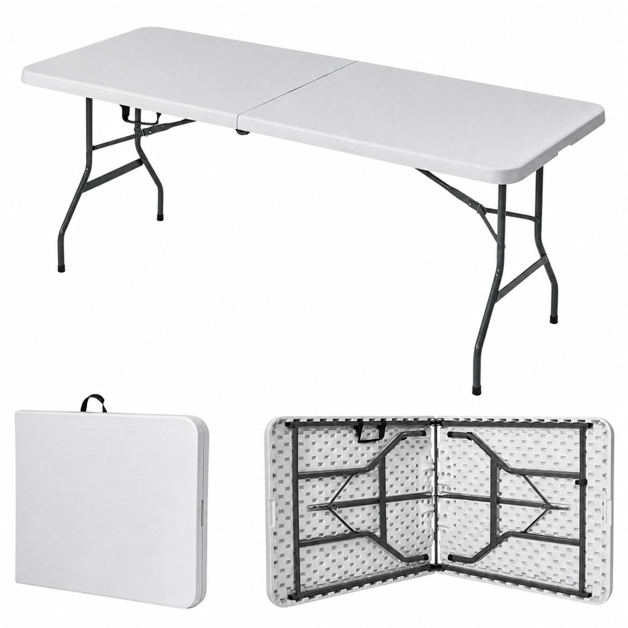 Meta Furniture 150cm (5ft) Heavy Duty Folding Trestle Table