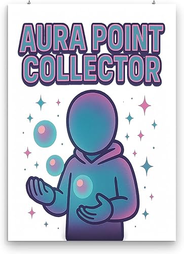 Póster de orbes de aura brillante, 13 x 19 pulgadas, impresión artística brillante sin ácidos, esferas brillantes en colores pastel para calmar la