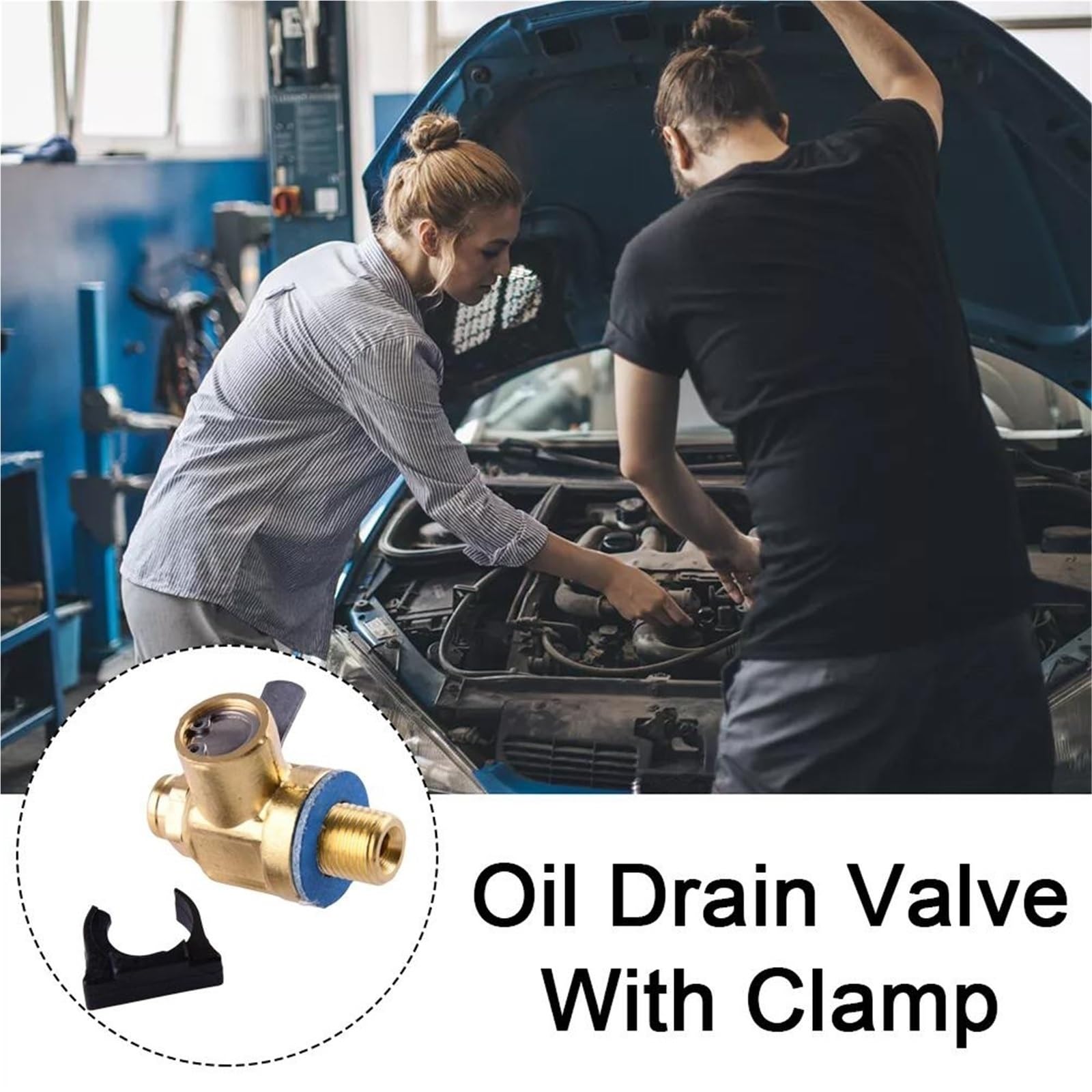 Blow Off Valve Do samochodów zamiennych Do Fumoto F103 F133 Lekkie ciężarówki Akcesoria Części silnika Zawór spustowy oleju Turbo Splitter Zawór