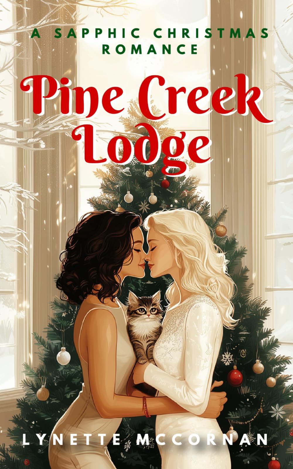 Pine Creek Lodge: A Sapphic Christmas Romance