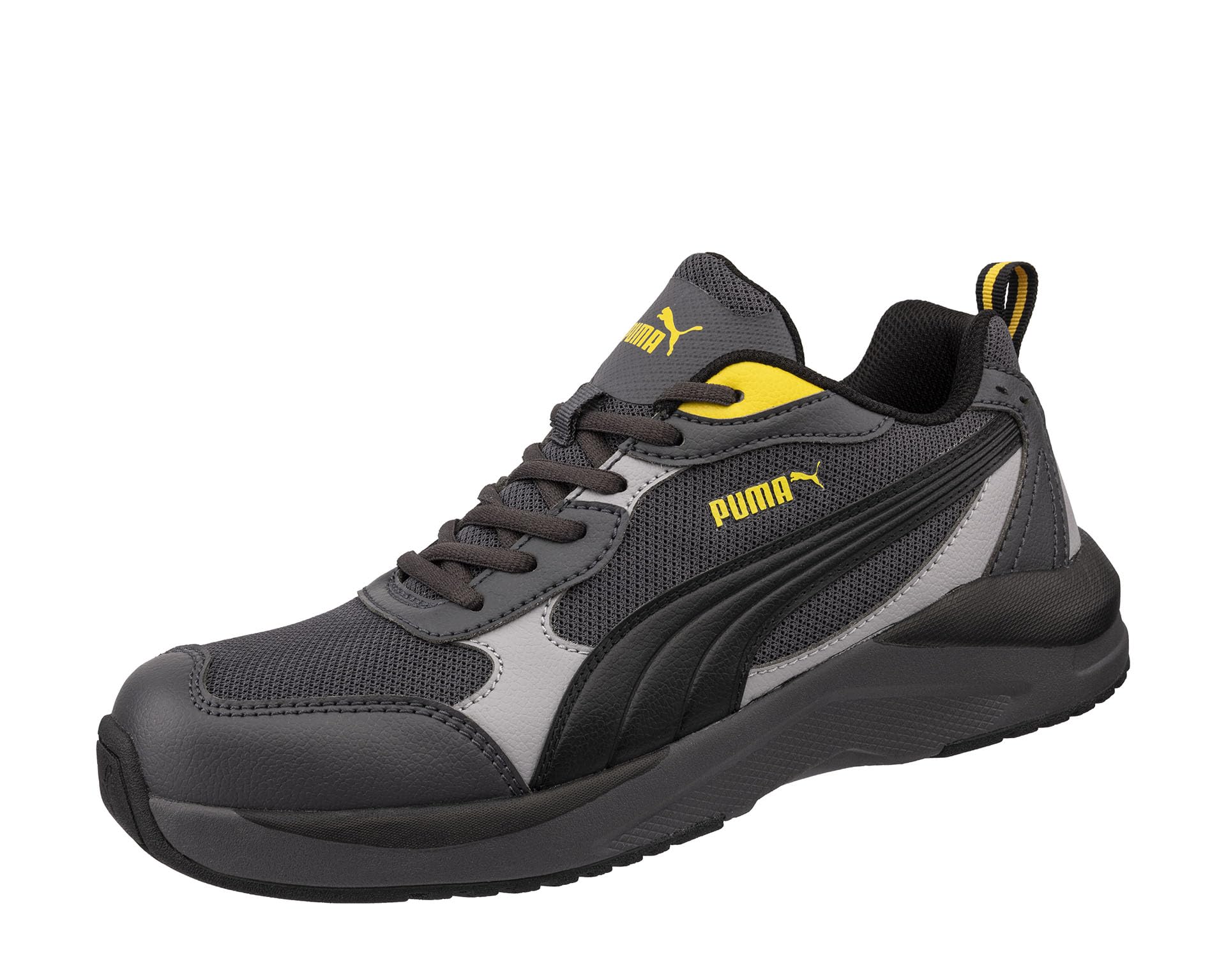 PUMA Safety Shift Low S1PS - Zapatos de trabajo antideslizantes resistentes al calor con puntera de acero, ligeros, para hombre y mujer