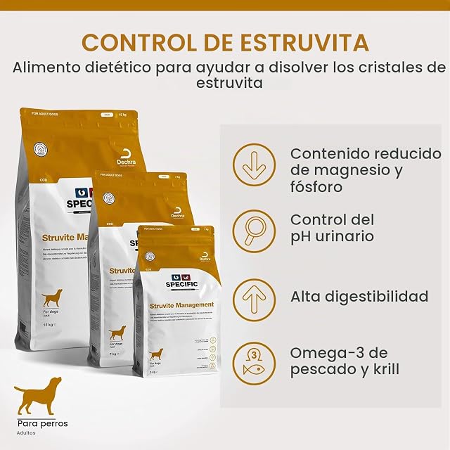 Foto 2 de 5 de Specific Specific Canine Adult Ccd Struvite Management 2Kg 2000 g