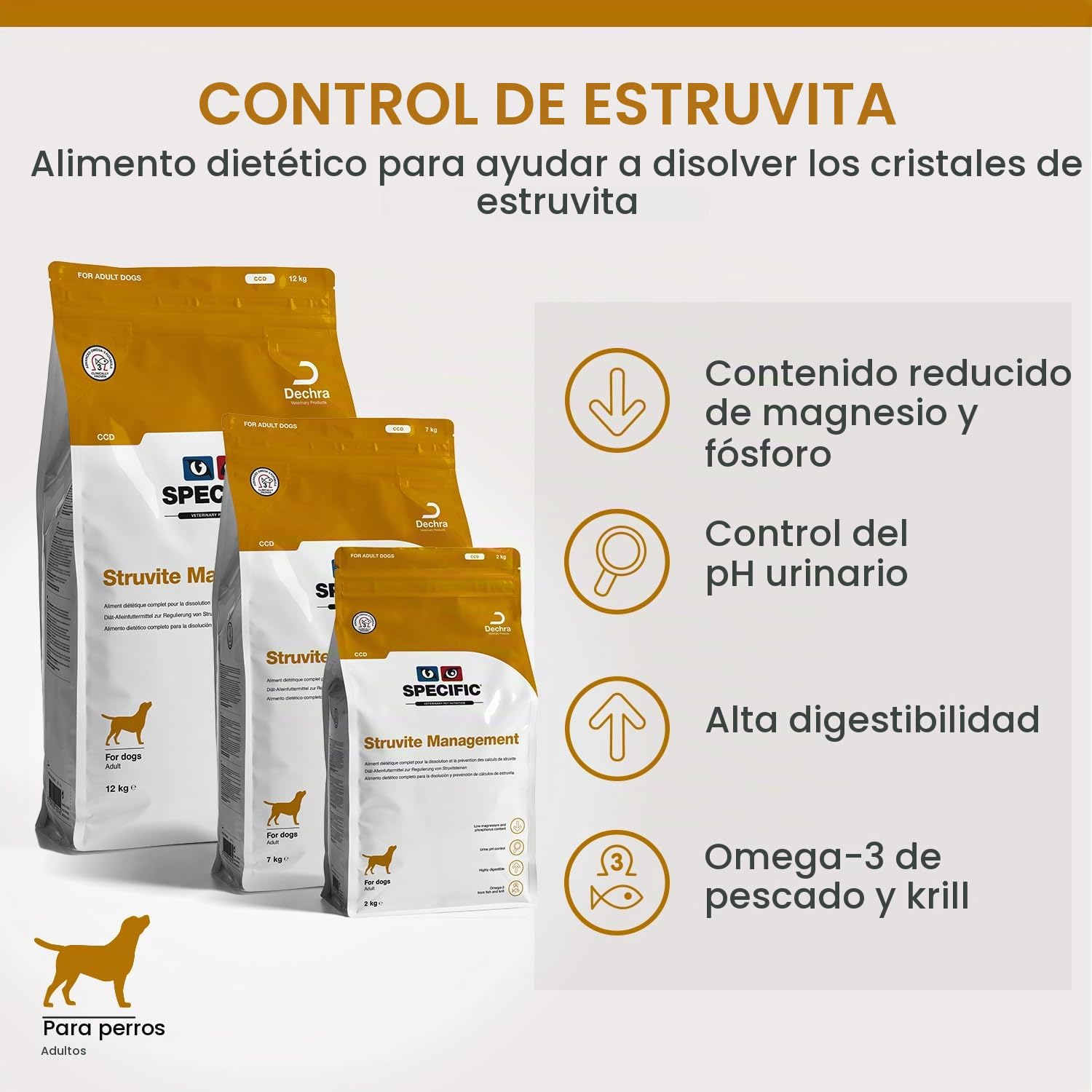 Specific Canine Adult CCD Struvite Management 12KG