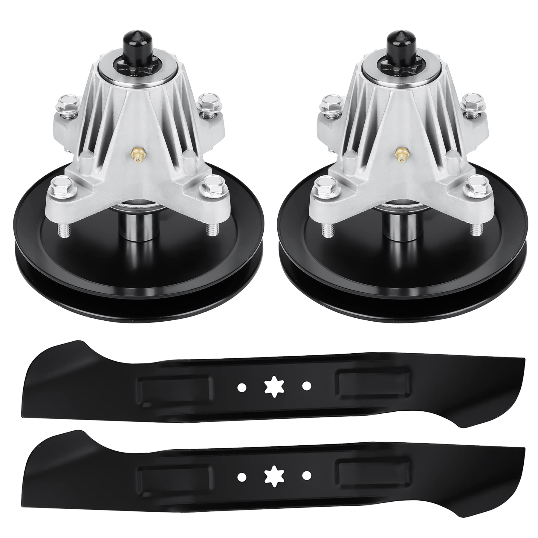 Amazon.com : Aeagle Spindle Blade Kit for MTD Cub Cadet 46 inch