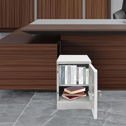 Miniatura 6 de Taquilla, armario de almacenamiento con cerradura de 19 pulgadas con llaves. Ideal para niños, hogar, escuela, oficina o al aire libre. Caja de