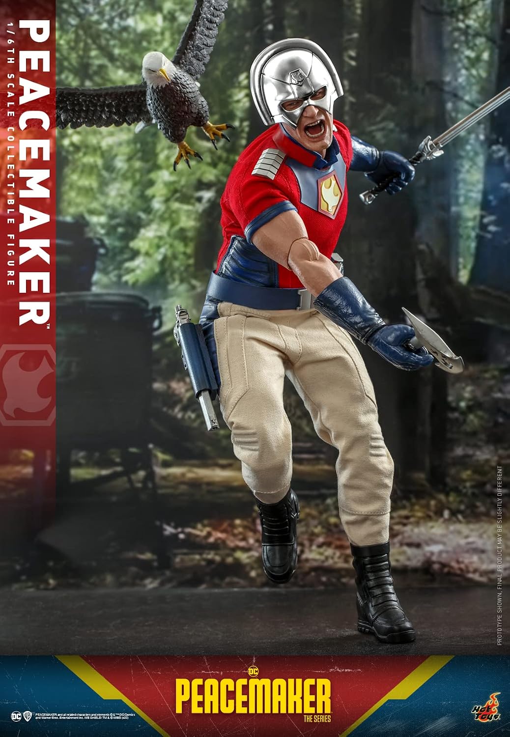 TV Masterpiece Peacemaker 1/6 Scale Figure, Red