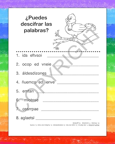 Miniatura 4 de ZOCO - Unas Vacaciones Divertidas - Libros educativos para colorear para niños (paquete de 250 unidades, con crayones) - Vacaciones de invierno,