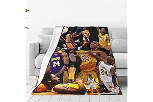 Lakers Gifts for Men: The Ultimate Cozy Throw Blanket