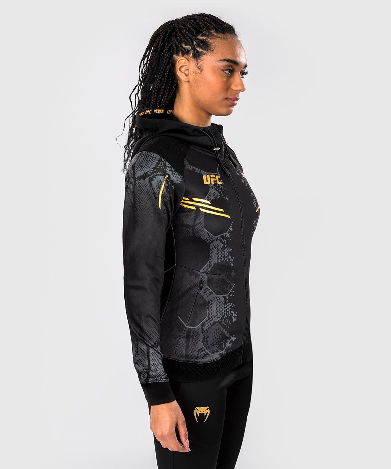 Venum womens Ufc Adrenaline By Venum Authentic Fight Night Women's Walkout Hoodie - Image 2