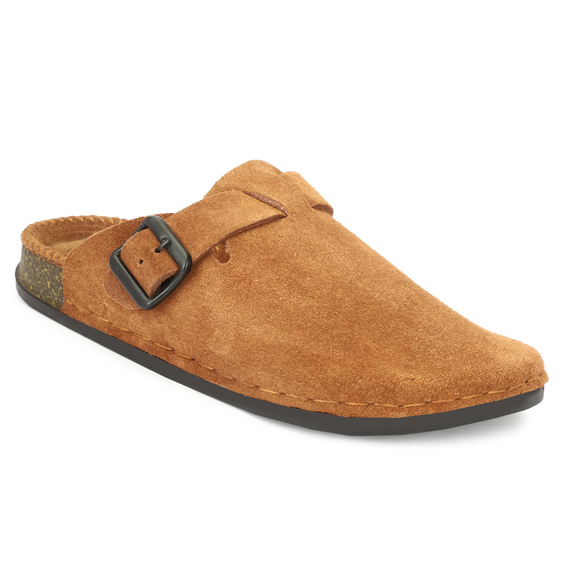 Premium Orthopedic Suede Leather Mules, Lightweight Slip-On Design with Anti-Skid Sole, Cushioned Footbed, Pain-Free Comfort for Indoor Outdoor Use-picture-30