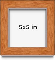 Vista 280 de Marco marrón de 18 x 24 pulgadas, marco de madera maciza de nuez de miel, ancho de moldeo de 0.875 pulgadas, profundidad de rabo de 0.875 pulgadas