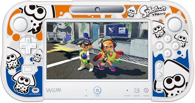 シリコンカバーコレクション For Wii U Gamepadスプラトゥーン Type A Nintendo Wii U